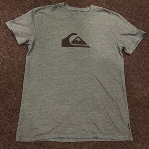 Mens Quicksilver Logo crew neck short sleeve T Shirt